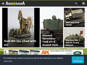 'armorama.com' screenshot