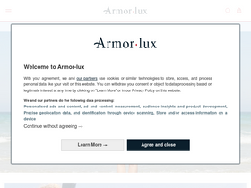 'armorlux.com' screenshot