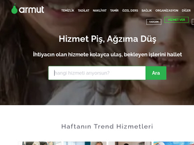 'armut.com' screenshot