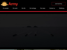 'army.gov.au' screenshot