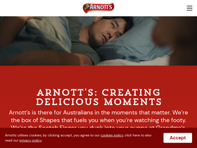 'arnotts.com' screenshot
