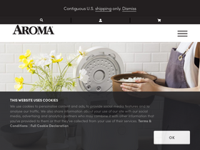 'aromaco.com' screenshot
