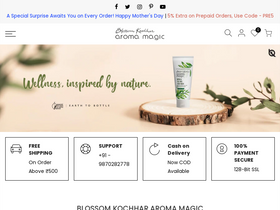 'aromamagic.com' screenshot