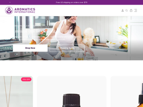 'aromatics.com' screenshot