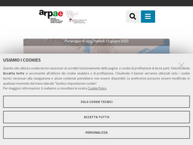 'arpae.it' screenshot