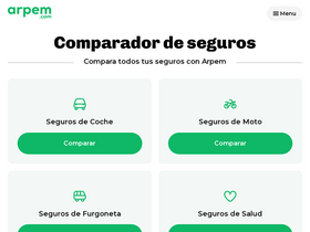 'arpem.com' screenshot