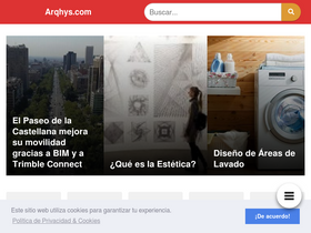 'arqhys.com' screenshot