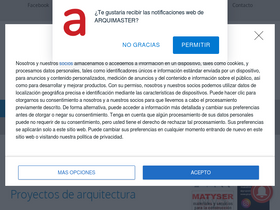 'arquimaster.com.ar' screenshot