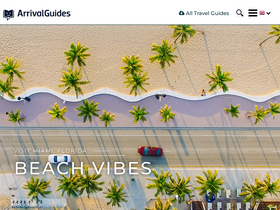 'arrivalguides.com' screenshot