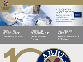 'arrt.org' screenshot