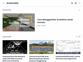 'arsimedia.com' screenshot