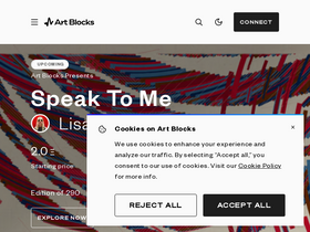 'artblocks.io' screenshot