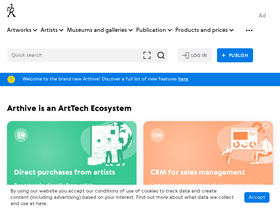 'artchive.ru' screenshot