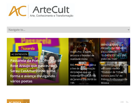 'artecult.com' screenshot