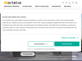 'artelia.fr' screenshot