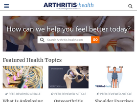 'arthritis-health.com' screenshot