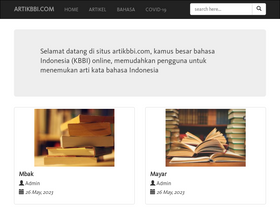 'artikbbi.com' screenshot