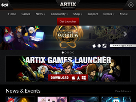'artix.com' screenshot