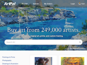 'artpal.com' screenshot