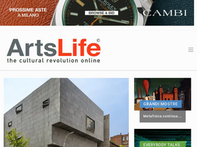 'artslife.com' screenshot