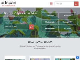 'artspan.com' screenshot