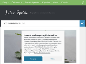 'arturtopolski.pl' screenshot