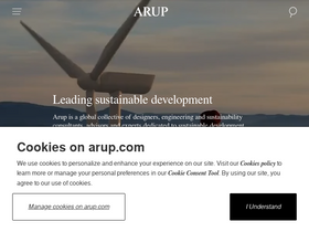 'arup.com' screenshot