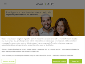 'asaf-afps.fr' screenshot