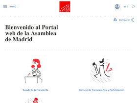 'asambleamadrid.es' screenshot