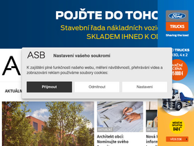 'asb-portal.cz' screenshot