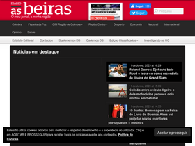 'asbeiras.pt' screenshot
