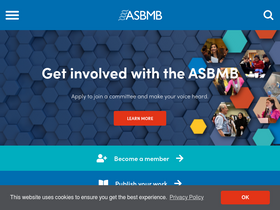 'asbmb.org' screenshot
