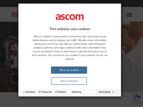 'ascom.com' screenshot