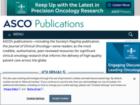 'ascopubs.org' screenshot