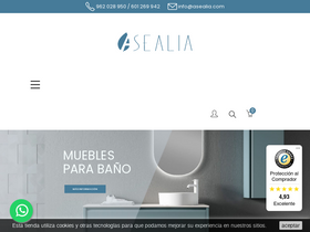 'asealia.com' screenshot