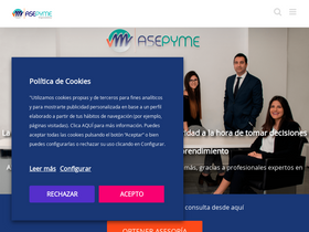 'asepyme.com' screenshot