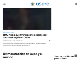 'asere.com' screenshot