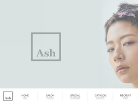 'ash-hair.com' screenshot
