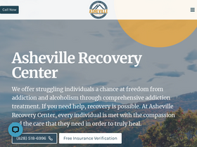 'ashevillerecoverycenter.com' screenshot