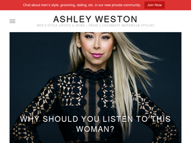 'ashleyweston.com' screenshot