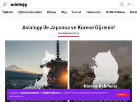 'asialogy.com' screenshot