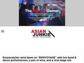 'asianjunkie.com' screenshot