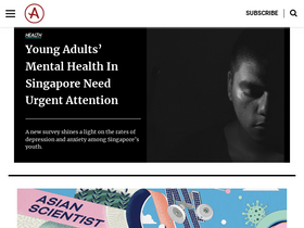 'asianscientist.com' screenshot
