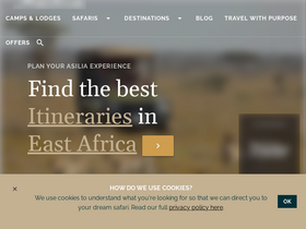 'asiliaafrica.com' screenshot