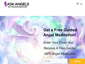 'ask-angels.com' screenshot