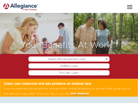'askallegiance.com' screenshot