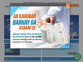 'askaribank.com' screenshot