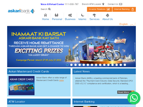'askaribank.com.pk' screenshot