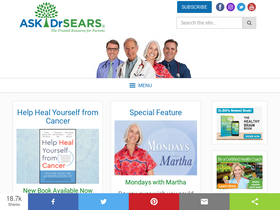 'askdrsears.com' screenshot