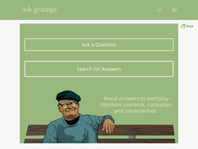 'askgramps.org' screenshot